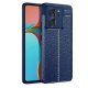 Funda Xiaomi 13T y Pro Gel Cuero texturada Azul