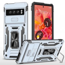 Funda Armadura Google Pixel 8 Pro Gris magnetica