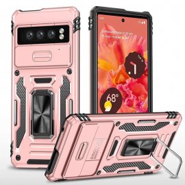 Funda Armadura Google Pixel 8 Pro Rosa magnetica