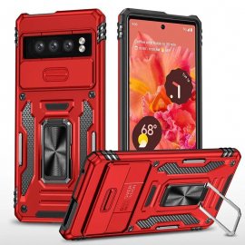 Funda Armadura Google Pixel 8 Pro Roja magnetica
