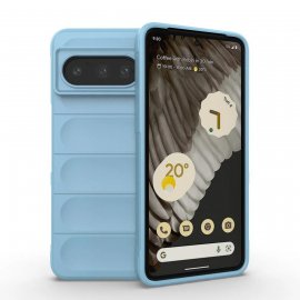 Funda Google Pixel 8 Pro Silicona Bubblegum Azul cielo