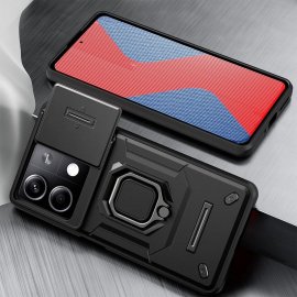 Funda Xiaomi Redmi Note 13 4G o 5G Shock Resistante Negra