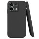 Funda silicona Redmi note 13 4G o 5G con tacto sedoso Negra
