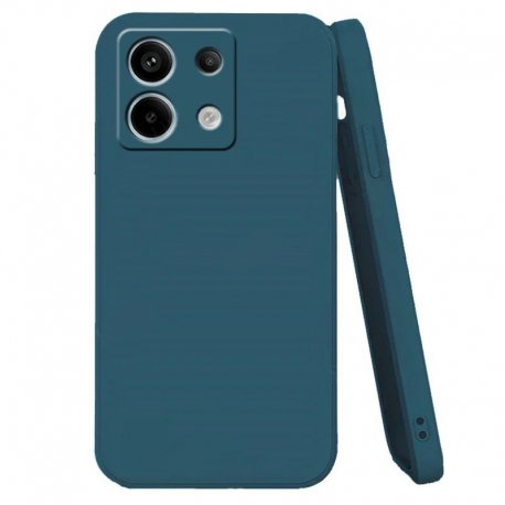 Funda silicona Redmi note 13 4G o 5G con tacto sedoso Navy