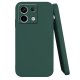 Funda silicona Redmi note 13 4G o 5G con tacto sedoso verde