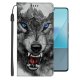 Funda Libro Xiaomi Redmi Note 13 4G o 5G Soporte Lobo