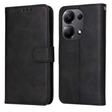 Funda Xiaomi Redmi Note 13 4G o 5G libro Negra