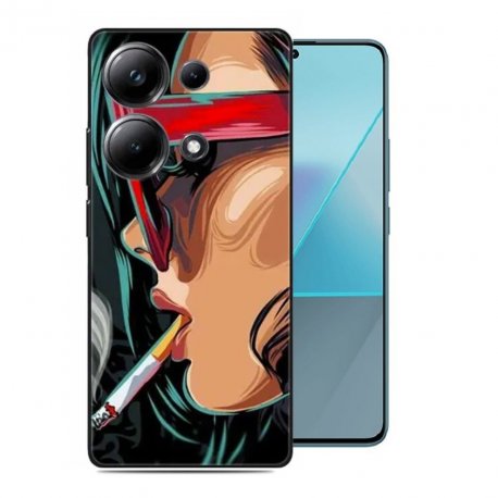 Funda silicona Xiaomi Redmi Note 13 4G o 5G Estilo GTA