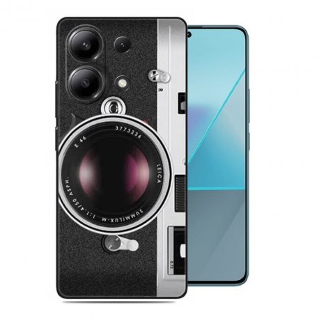 Funda silicona Xiaomi Redmi Note 13 4G o 5G cámara