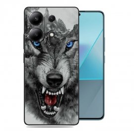 Funda silicona Xiaomi Redmi Note 13 4G o 5G Lobo