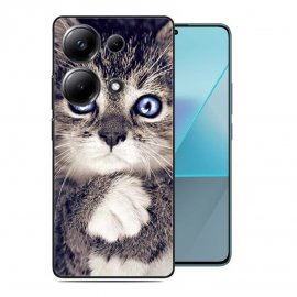 Funda silicona Xiaomi Redmi Note 13 4G o 5G Gatito
