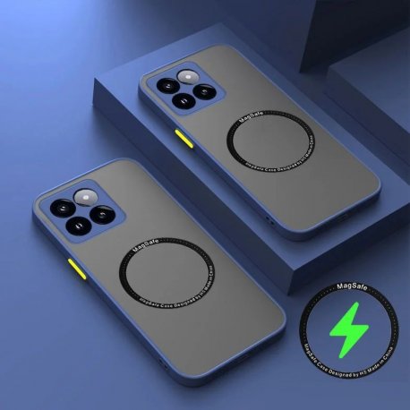 Carcasa Xiaomi 14 dual Bi-Azul Magnetica