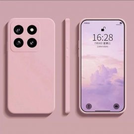 Carcasa Xiaomi 14 Suave Mate Rosa