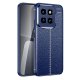 Funda Xiaomi 14 TPU Textura Cuero Azul