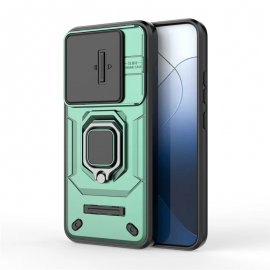 Funda Xiaomi 14 Shock con Tapa Camera Verde