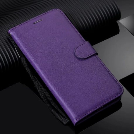 Funda Libro Xiaomi 14 Soporte Morada