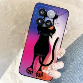 Funda silicona Xiaomi 14 Gato