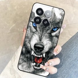 Funda silicona Xiaomi 14 Lobo