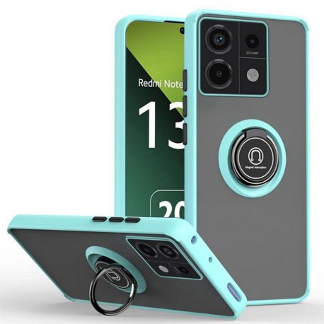 Funda Xiaomi Redmi Note 13 4G o 5G Acrilica Magnetica Turquesa