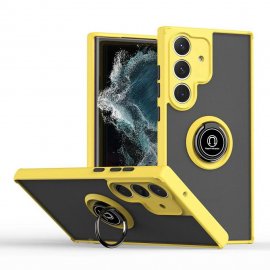 Funda Samsung Galaxy A55 5G Magnetica Hybrida Amarilla