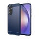 Funda Samsung Galaxy A55 5G Tpu Cepillada 3D Azul
