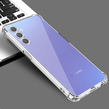 Funda Samsung Galaxy A55 5G silicona transparente