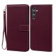 Funda Libro Samsung Galaxy A55 cuero Soporte Marron