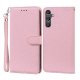 Funda Libro Samsung Galaxy A55 cuero Soporte Rosa