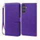 Funda Libro Samsung Galaxy A55 cuero Soporte Violeta