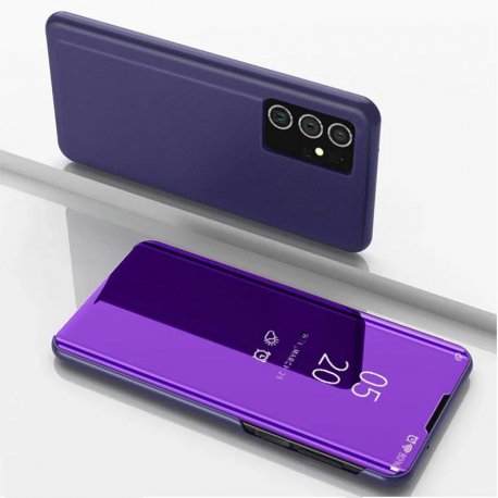 Funda Libro Ventana Translucida Samsung Galaxy A55 Morada