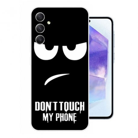 Funda Samsung Galaxy A55 5G silicona Enfadado
