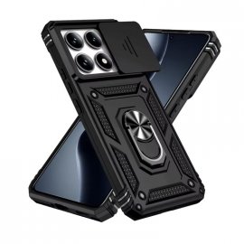 Funda Xiaomi 14T Tank antigolpes Imán Negra