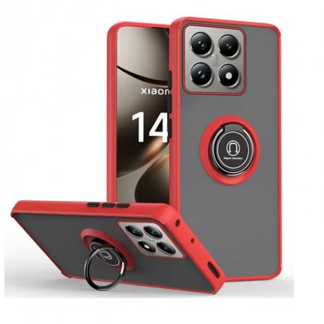 Funda Xiaomi 14T Magnetica Roja Optima