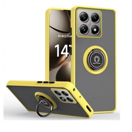 Funda Xiaomi 14T Magnetica Amarilla Optima