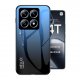 Carcasa Xiaomi 14T Trasera Cristal templado Azul