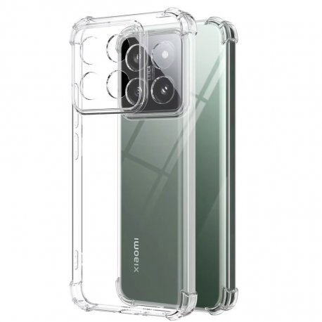 Funda silicona Xiaomi 14T transparente reforzada