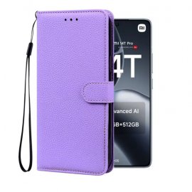 Funda cartera Xiaomi 14T Soporte Lavanda