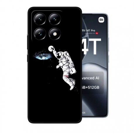 Funda silicona Xiaomi 14T Astronauta