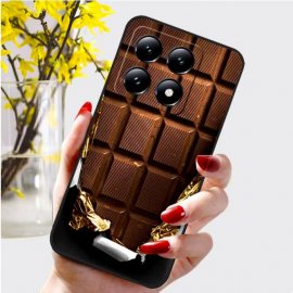 Funda silicona Xiaomi 14T Chocolate