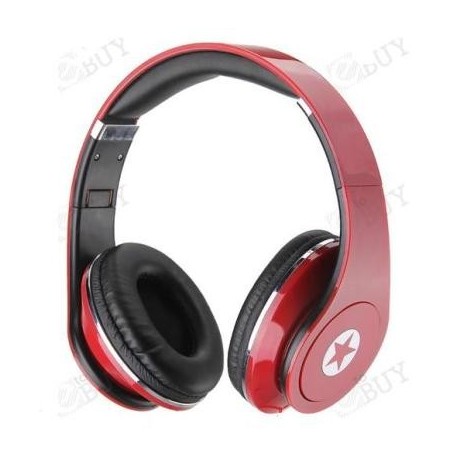 Auriculares manos libres Star Rojo