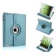 Funda Cuero Ipad Mini 1 2 3 Giratoria Azul