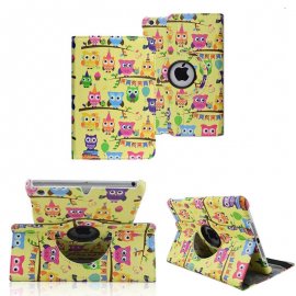 Funda Cuero Ipad Air 2 Giratoria Buho