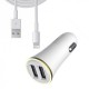 Cargador de Coche Doble 3400mAh Lightning