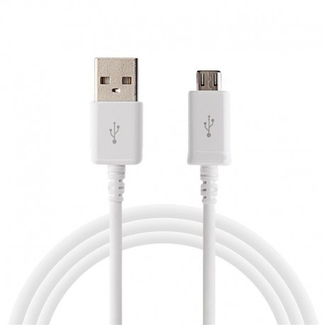Cable Micro USB 2.0 Smartphones y Tabletas Blanco