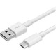Cable Micro USB Tipo C 2.0 Smartphones y Tabletas Blanco