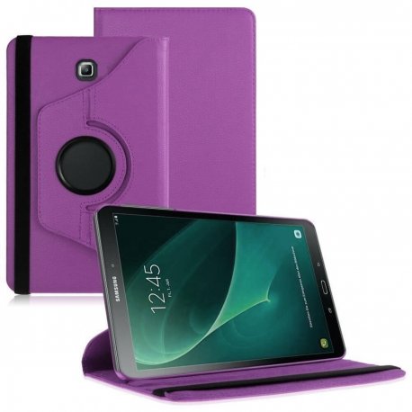 Funda Cuero Galaxy Tab A T280 7" Giratoria Rosa