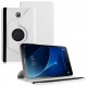 Funda Cuero Galaxy Tab S2 T819 9.7 Giratoria Blanca
