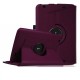 Funda Cuero LG V700 Pad Giratoria Morada