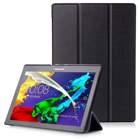 Funda Cuero Lenovo TAB 2 A10-70F Negra