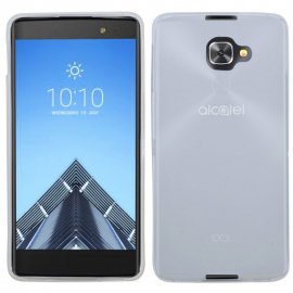 Funda Gel Alcatel Idol 4S Flexible y lavable Transparente